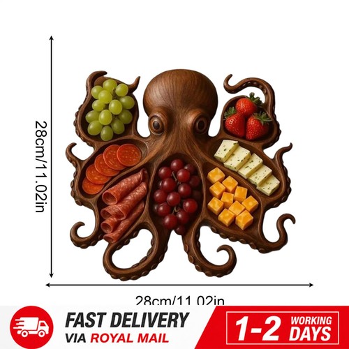 Octopus charcuterie board - charcuterie,