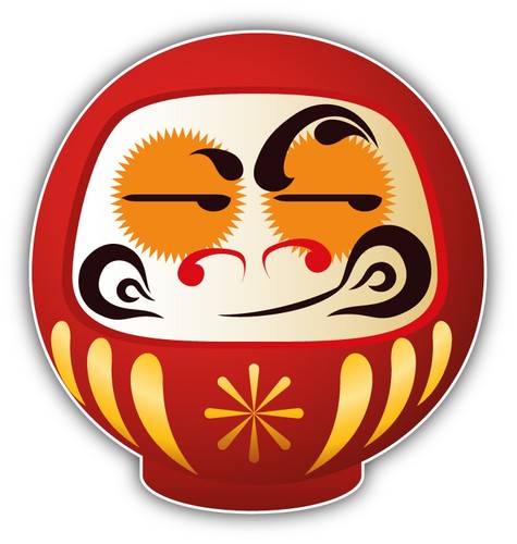 Daruma doll japan gift crafty - daruma,
