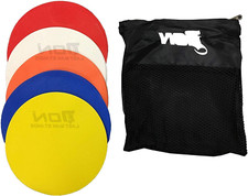 Round Rubber Flat Cones