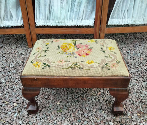 Vintage floral tapestry - , fabric