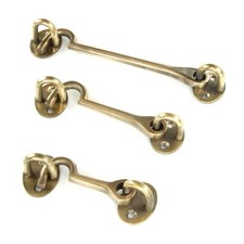 AGED UNLACQUERED SOLID BRASS