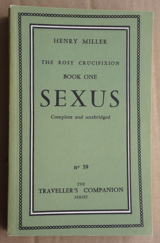Sexus henry miller - sexus, by