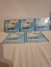 TDK CD-R 80 Recordable Blank Disc 700MB 80min/52x