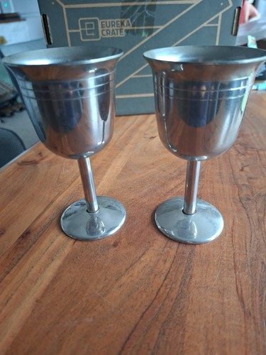 Stainless steel goblets 2 - goblets, x