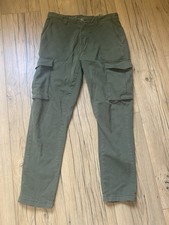 Zara Man Khaki Cargo Pants Med