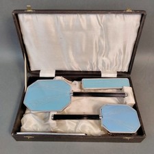 Vanity Set Sky Blue Mirror