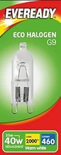 Eveready ECO Halogen G9 Capsule 33w (40W Equivalent) Light Bulb, 33 W