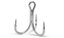 VMC 7560 TI Needle Point Treble Hook Size 1 Barbed (SALE)