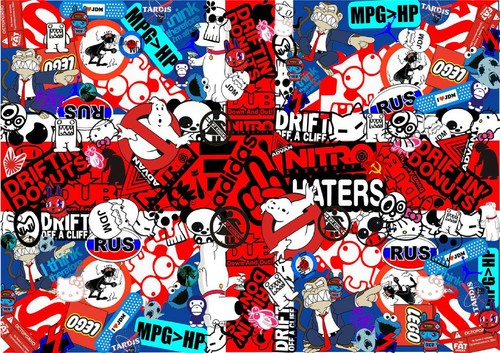 Sticker bomb sheets jdmm - 3,
