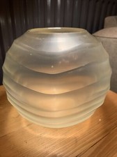 DAUM NANCY CROIX DE LORRAINE GLASS BOWL 1900 ART DECO ANTIQUE COLLECTIBLE Signed