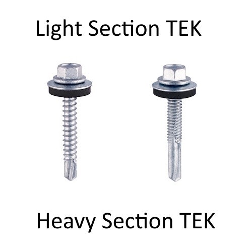 Hex head self - self-drilling, tek