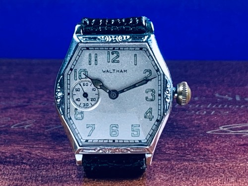 1908 waltham antique wrist - waltham,