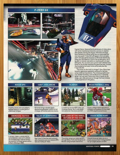 2003 zero nintendo - 2003, gx