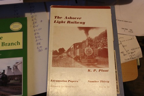 The ashover light railway - railway,, k