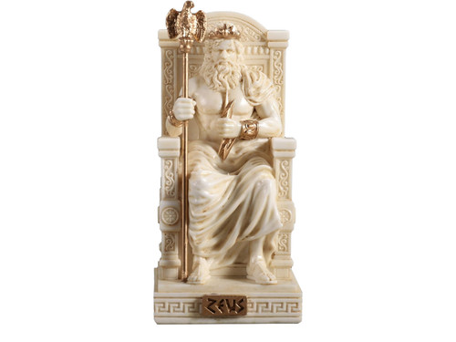 Zeus throne greek - on,