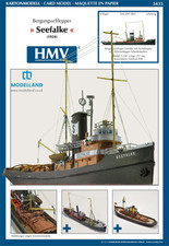Salvage tug Seefalke 1924 Card