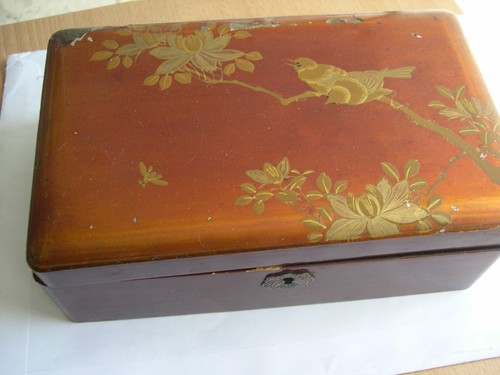 Antique japanese lacquerware - antique,