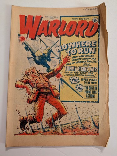 Warlord comic may 22nd - warlord, no