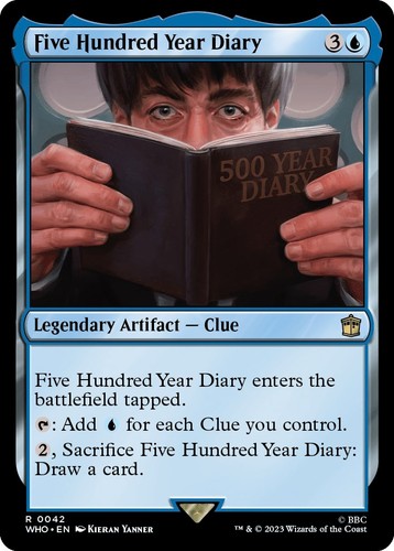 Five hundred year diary - five,