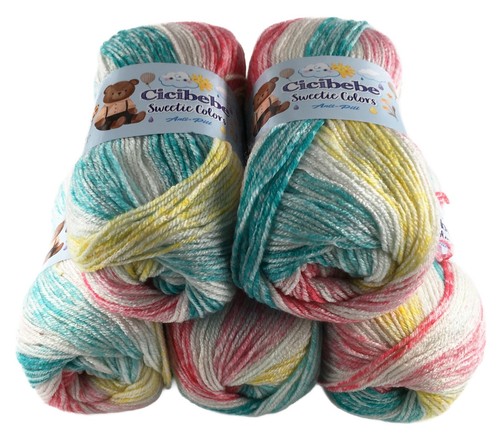 Clearance rainbow baby - rainbow, dk