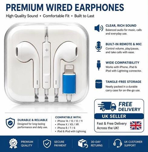 Iphone wired headphones for - iphone,
