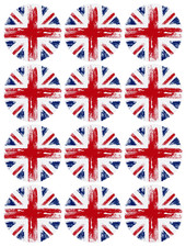 Edible Union Jack Cupcake