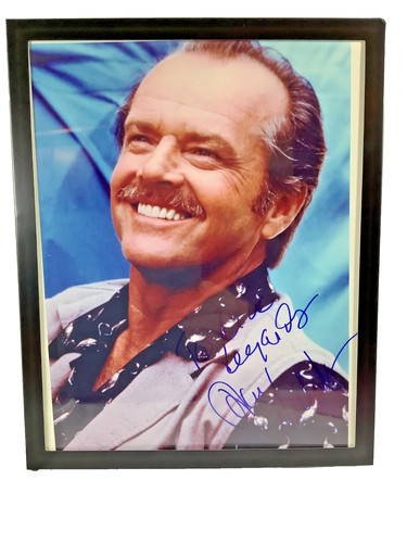 Jack nicholson rare signed - jack,