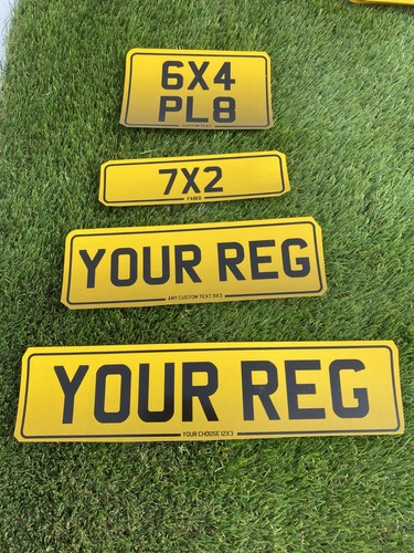 Motorbike faded number plate - ,