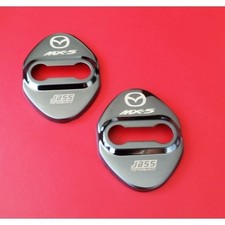Door striker plate cover set