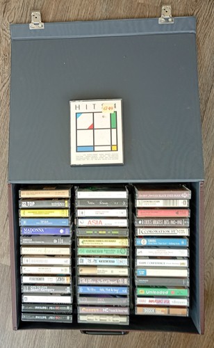 Cassette tapes in - 43, vintage