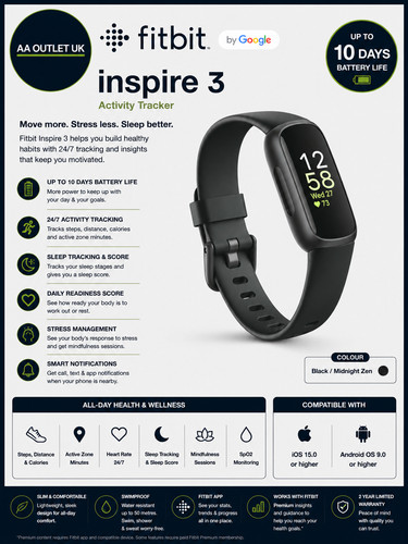 Google fitbit inspire - inspire, 3