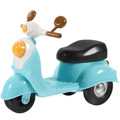 Plastic motorbike ornament - plastic,
