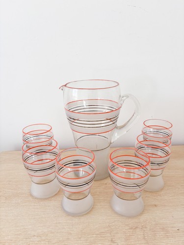 Vintage 1950s lemonade pitcher - 1950s,