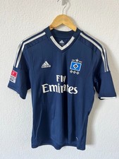 Adidas Hamburger SV 2012/13 Away Shirt #30 Men's Medium Navy Blue V-Neck
