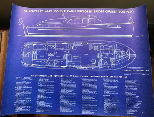 Nos 1939 chris craft blueprint - nos,