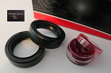 fits: SUZUKI TS 125 ER 1979-1981 SUSPENSION FORK OIL SEALS + GREASE 32X43X12.5