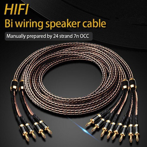 Strand occ wire hifi - 24, bi-wire