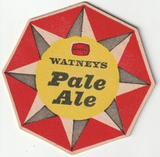 BEER MAT - WATNEY BREWERY - PALE ALE - (Cat No 084) - (1966)