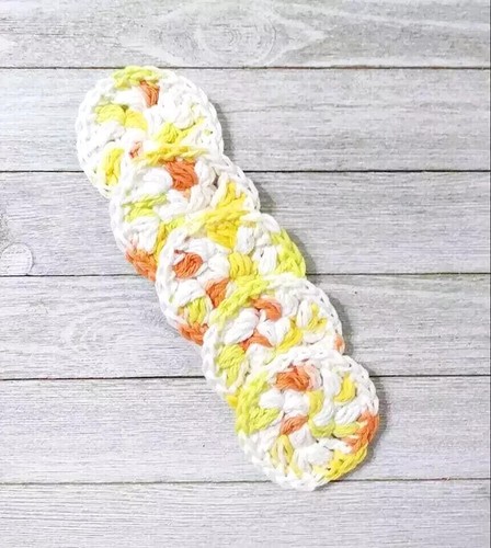 Handmade crochet spa scrubby - crochet,