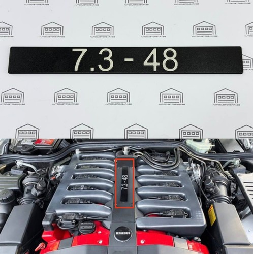 Brabus engine plaque - engine,