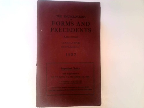The encyclopaedia forms and - the,