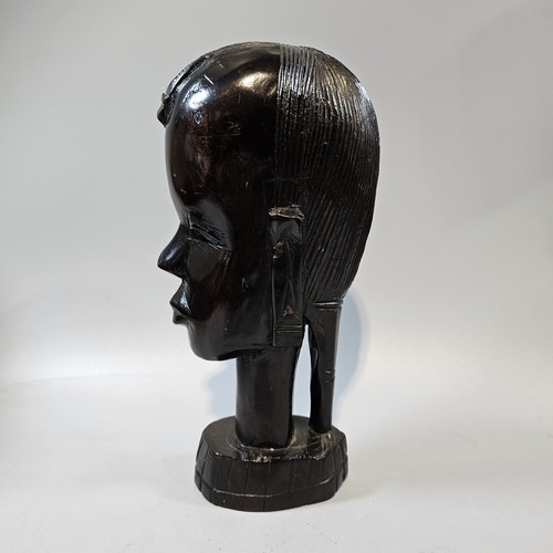 Ebony hand carved wooden - hand,
