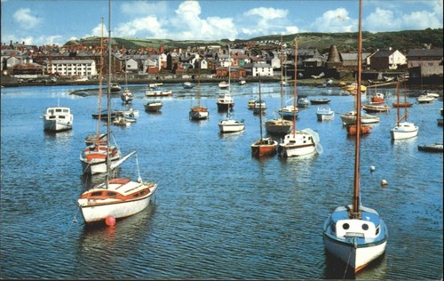 Vintage aberystwyth harbour - vintage,