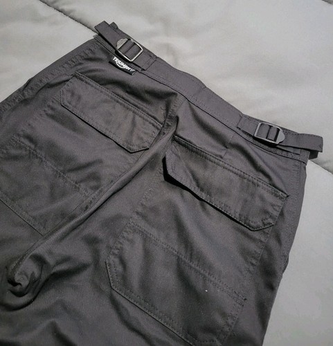 Triumph black textile