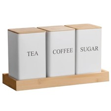 Set of 3 Airtight Tea Coffee &