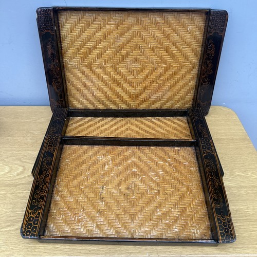 Vintage wicker wooden - vintage, wicker/wooden