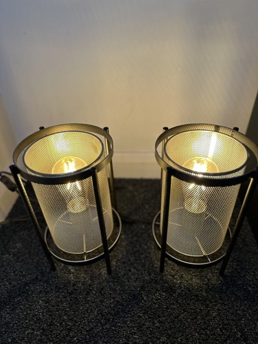 Two bedside table lamps - two,