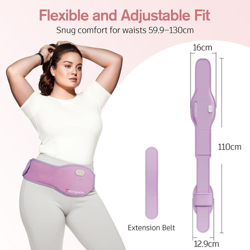 Cordless back belly - back, heating
