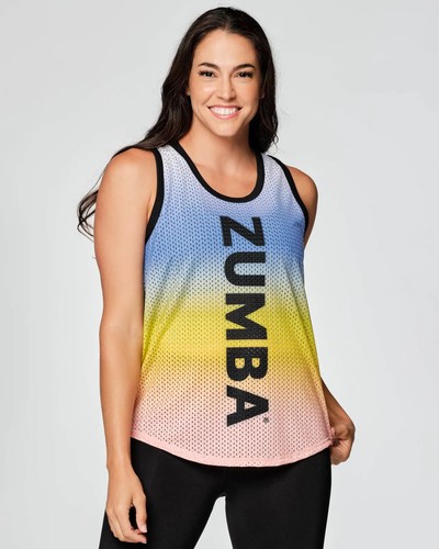 Zumba move mesh tank - zumba,