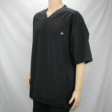 Dunlop Golf Classics Black Short Sleeve Windshirt Mens XL 